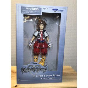 Disney Kingdom Hearts Diamond Select Limit Form Sora Action Figure New